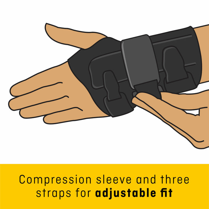 FUTURO Compression Stabilizing Wrist Brace, 48402ENR, Right Hand