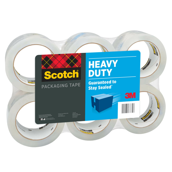Scotch® Heavy Duty Shipping Packaging Tape, 3850-40-6, 1.88 in x 43.7 yd