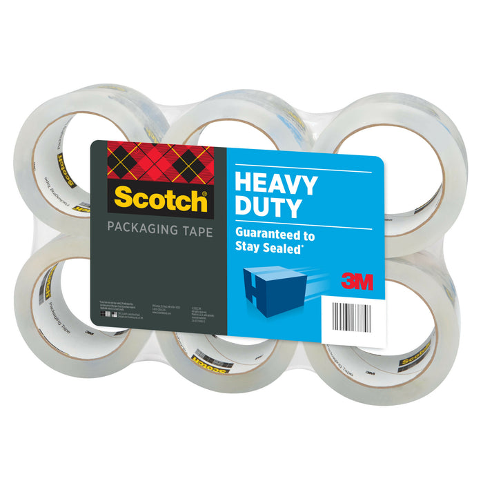 Scotch® Heavy Duty Shipping Packaging Tape, 3850S-6, 1.88 in x 38.2 yd