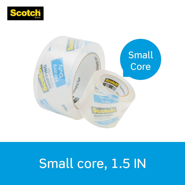 Scotch® Heavy Duty Shipping, Packaging Tape 142-6, 1.88 in x 800 in