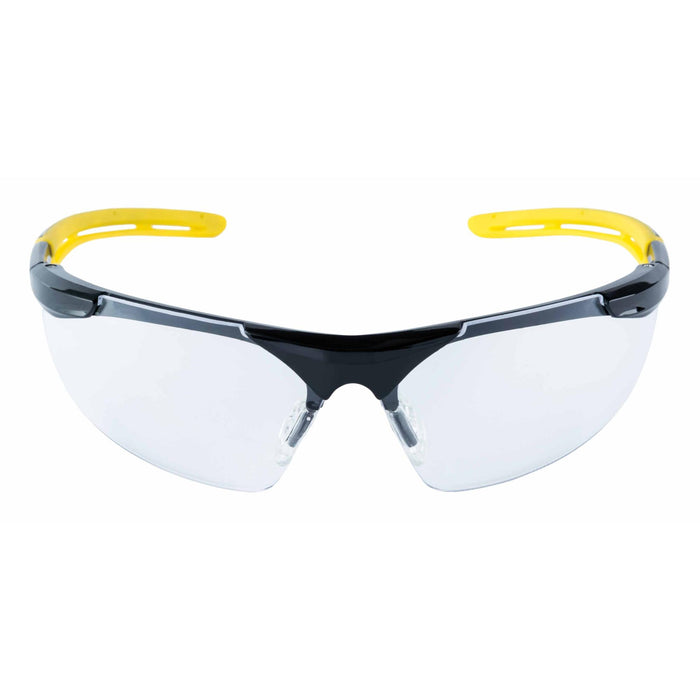 3M Safety Eyewear Clr Comfort, 90209-HV6-NA, Blk Frame Ylw Accent