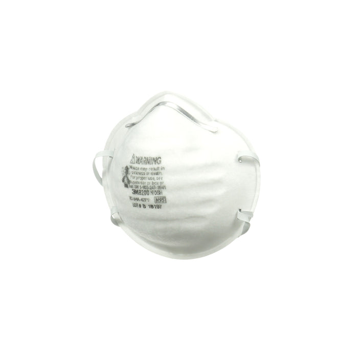 3M Sanding and Fiberglass Respirator N95 Particulate, 8200H6-DC, 6eaches/pack