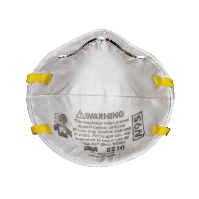 3M Performance Paint Prep Respirator N95 Particulate, 8210P2-DC, 2eaches/pack