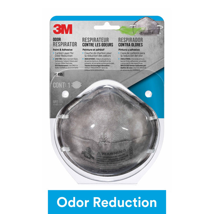 3M Clip-Strip Paint Odor Respirator, 8247P12-S, 1ea/pk