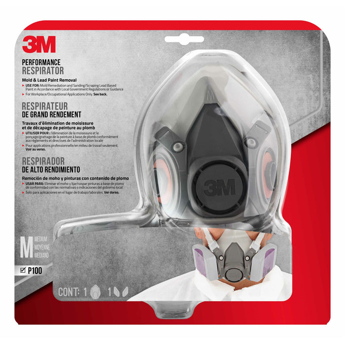 3M Lead Paint Removal Respirator, 62093H1-DC, 1 each/pack