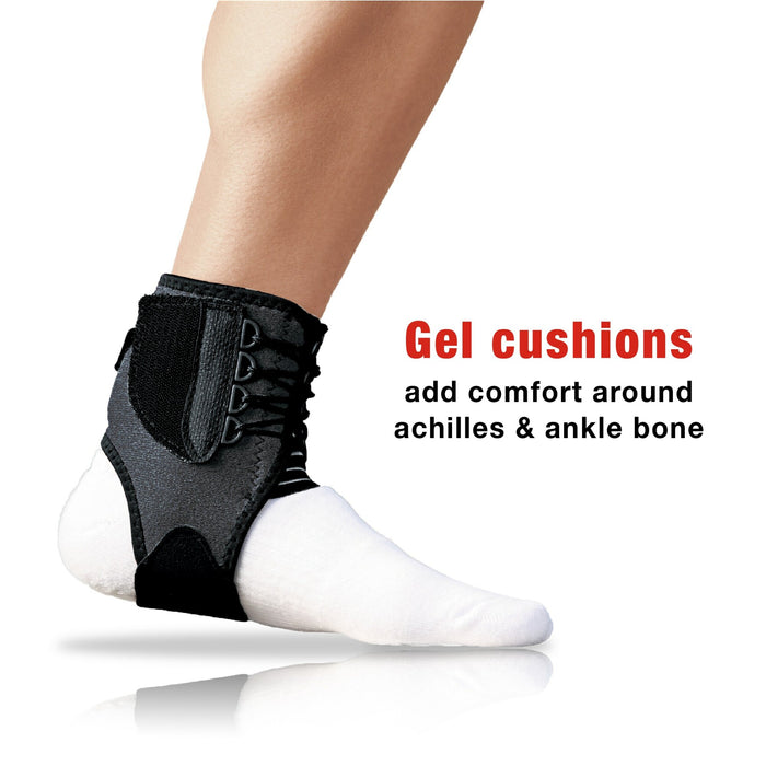 ACE Deluxe Ankle Brace 207736, One Size Adjustable