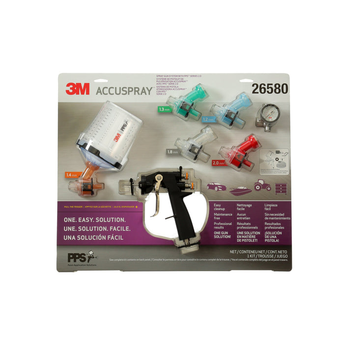 3M Accuspray ONE Spray Gun System with PPS Series 2.0 Spray Cup System 26580