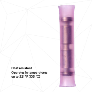 3M Scotchlok Butt Connector, Nylon Insulated w/Insulation GripMNG18BCK