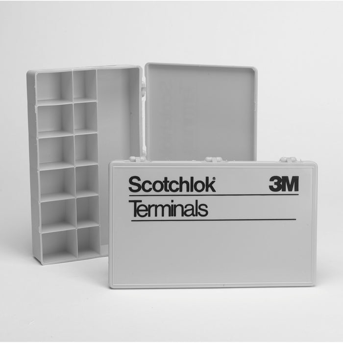3M Scotchlok Plastic Empty Terminal Box, Clear, made of clear plastic