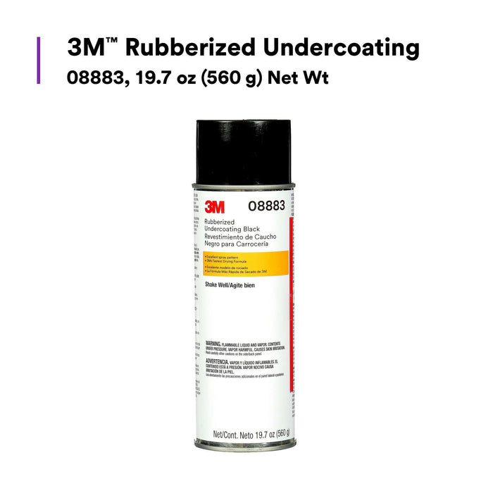 3M Rubberized Undercoating, 08883, 19.7 oz (560 g) Net Wt