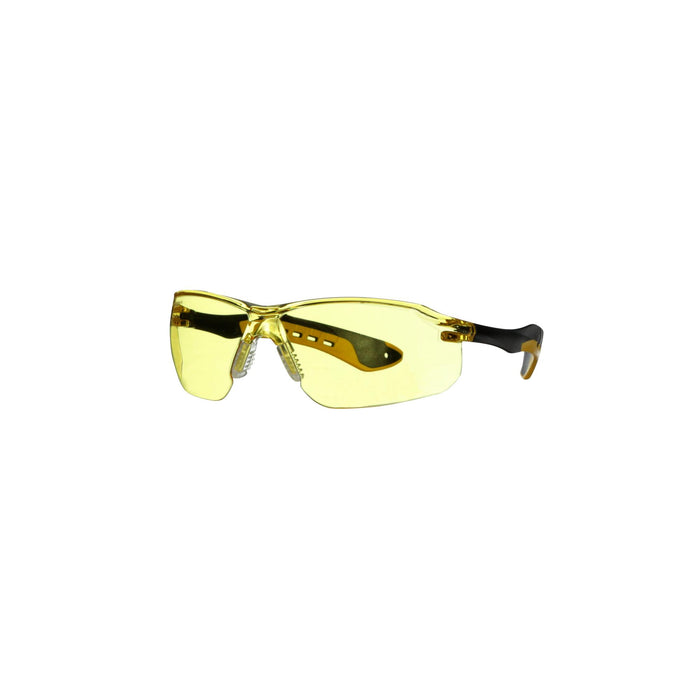 3M Flat Temple Eyewear Anti-Scratch, 47013H1-DC, Black/Yellow, Amber
Lens