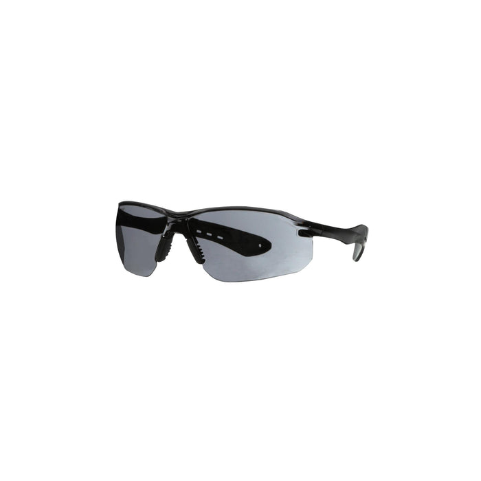 3M Flat Temple Eyewear Anti-Scratch, 47011H1-DC, Black/Gray, Gray Lens