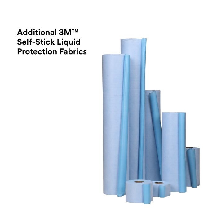 3M Self-Stick Liquid Protection Fabric, 36877, Blue, 6 in x 300 ft perroll