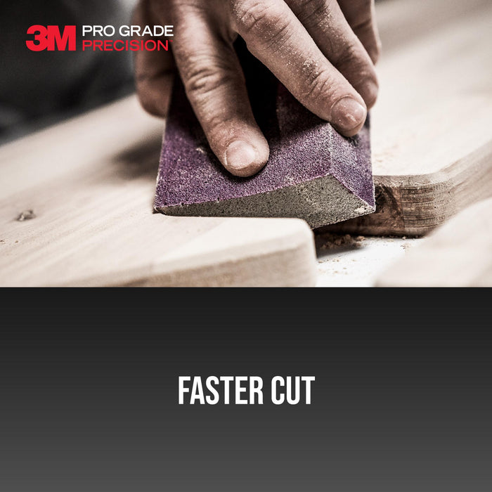3M Pro Grade Precision Faster Sanding Block Sponge, 24000TRIP-M-B