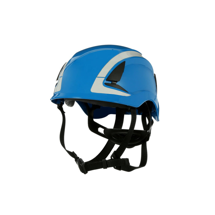 3M SecureFit Safety Helmet, X5003X-ANSI,  Blue, 1Ea/Box
