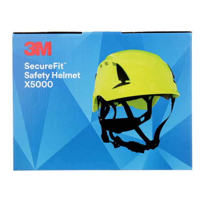 3M SecureFit Safety Helmet, X5003VX-ANSI,  Blue, vented, 1Ea/Box