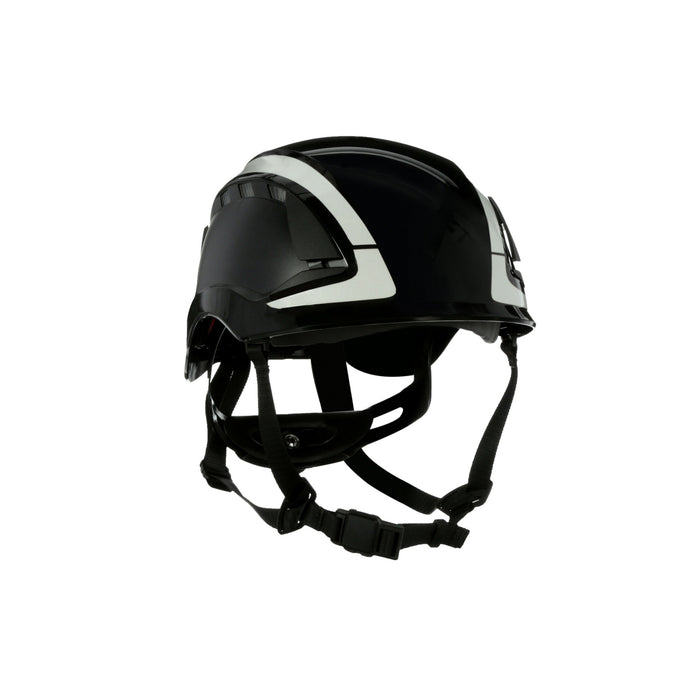 3M SecureFit Safety Helmet, X5012VX-ANSI,  Black, vented, 1Ea/Box
