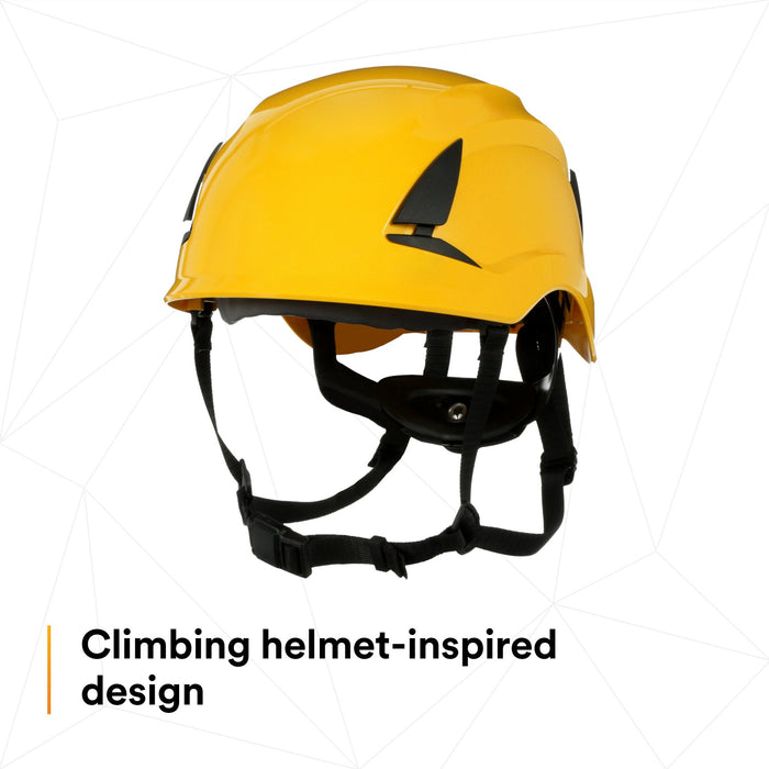 3M SecureFit Safety Helmet, X5002-ANSI,  Yellow