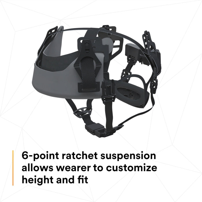 3M SecureFit Safety Helmet, X5014V-ANSI,  HVGreen, vented