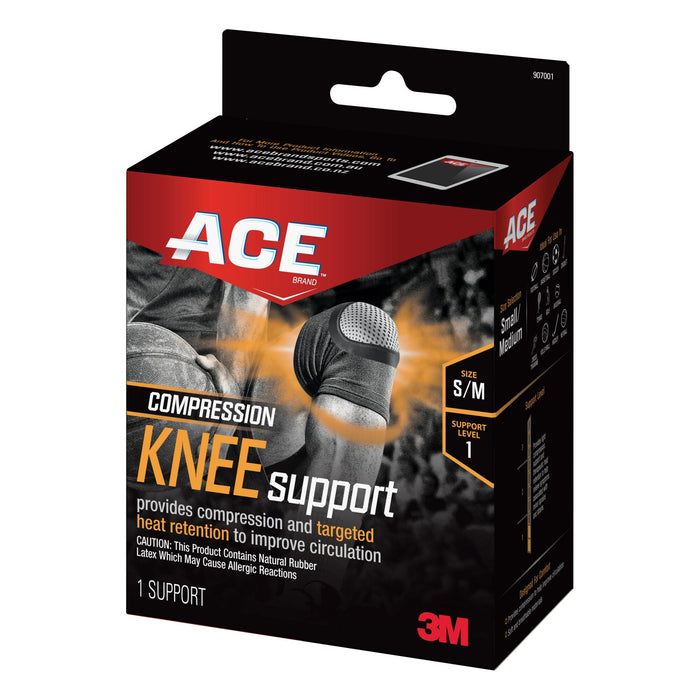 ACE Compression Knee Support 907001, SM/MED