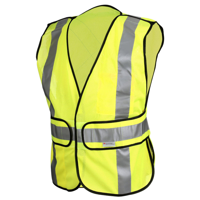 3M Reflective Construction Safety Vest with 5 Point Tear Away, Class 2