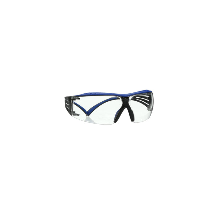 3M SecureFit 400 Series Safety Glasses SF401XSGAF-BLU, Blue/Gray