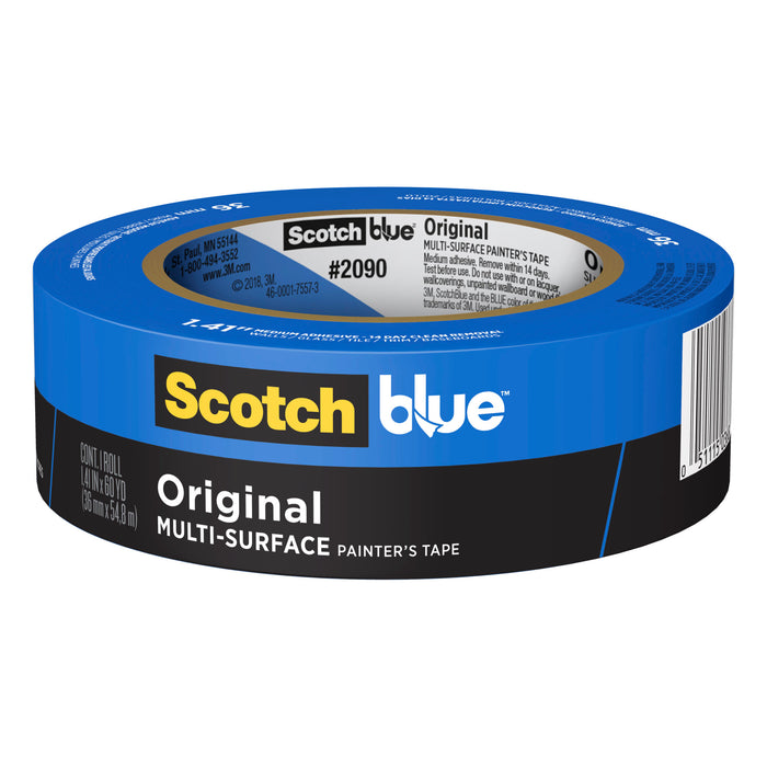 ScotchBlue Original Painter's Tape 2090-36EC, 1.41 in x 60 yd (36mm x54,8m)