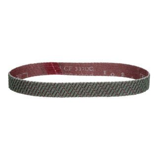 3M Trizact Cloth Belt 337DC, A45 X-weight, 1 in x 23-5/16 in,Film-lok, No Flex