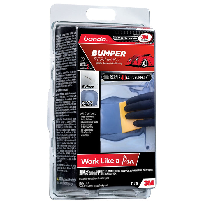 Bondo® Bumper Repair Kit Clamshell, 31589