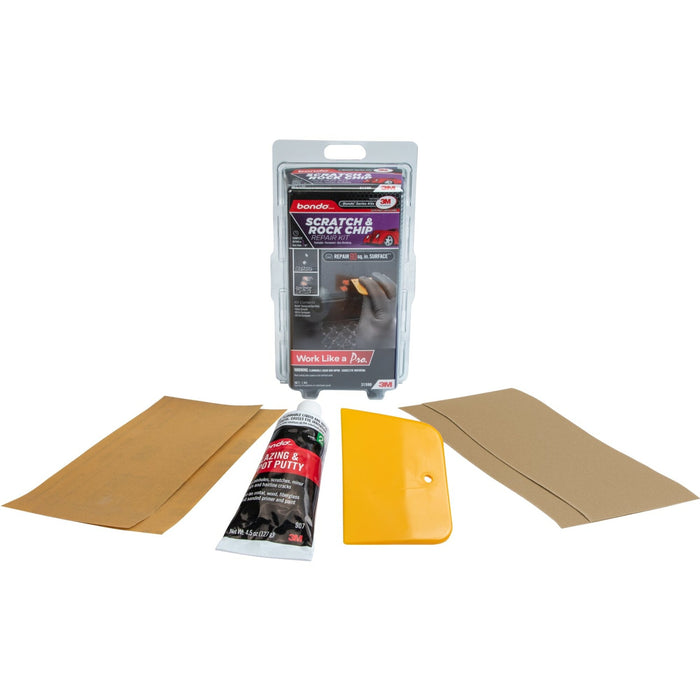 Bondo® Scratch and Rock Chip Repair Kit Clamshell, 31590, 6 kits percase