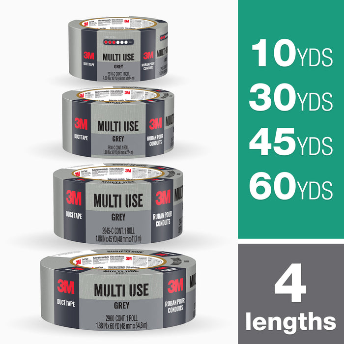 3M Multi-Use Duct Tape 2900, 1.88 in x 60 yd (48 mm x 54,8 m)