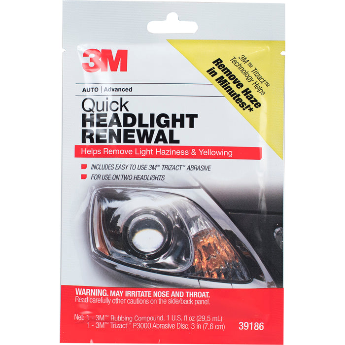 3M Headlight Restoration Kit, 39186