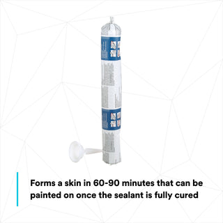 3M Polyurethane Sealant 540, Gray, 600 mL Sausage Pack