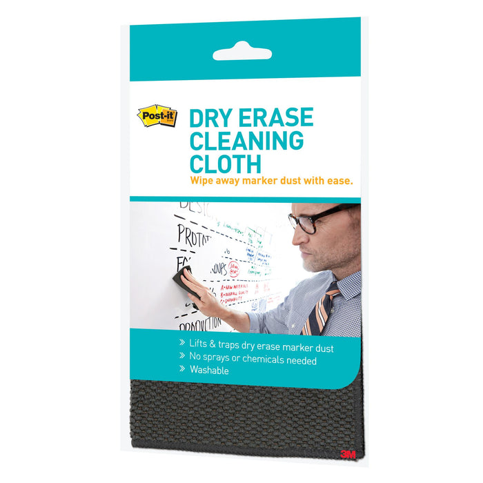 Post-it® Dry Erase Cleaning Cloth DEFCLOTH, 11.6 in x 11.6 in