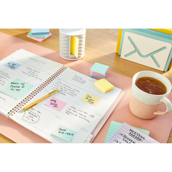 Post-it® Dispenser Pop-up Notes 3301-5YW, 3 in x 3 in (76 mm x 76 mm)