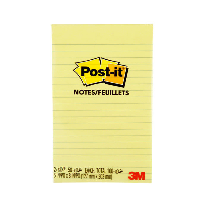 Post-it® Notes 663, 5 in x 8 in (12.7 cm)