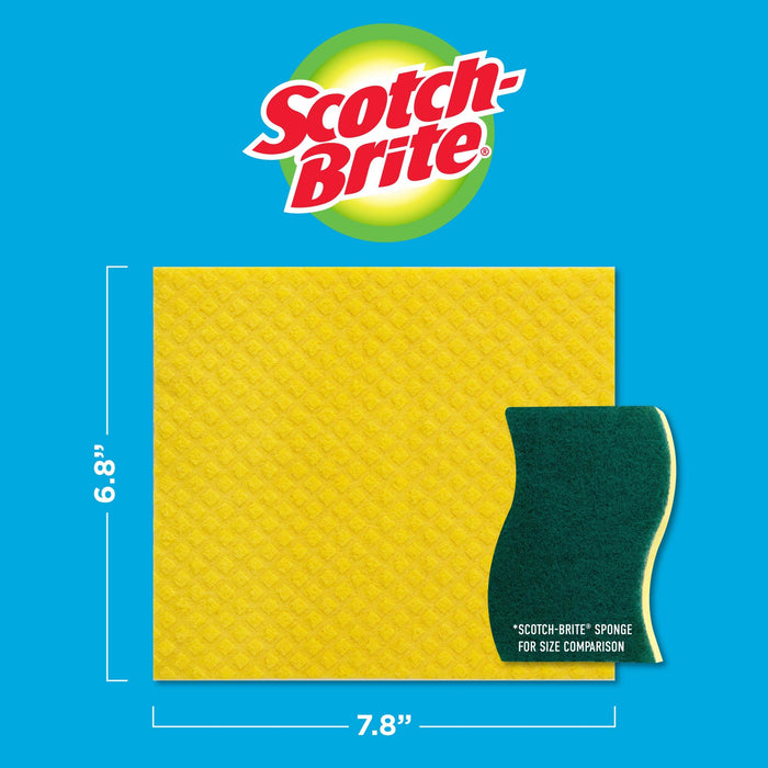 Scotch-Brite® Sponge Cloth 9055, 6.8 in x 7.8 in x 0 in (17 cm x 19 cm)