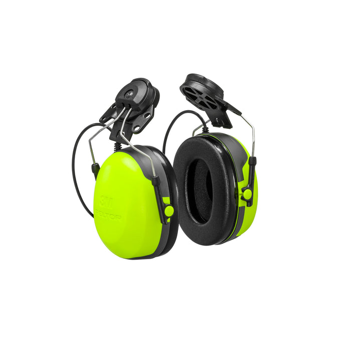 3M PELTOR CH-3 Listen Only Hearing Protector HT52P3E-112, Hard Hat Attached