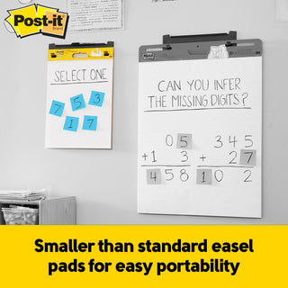 Post-it® Self-Stick Mini Easel Pad 577-3PK, 15 in x 18 in (38.1 cm x45.7 cm)
