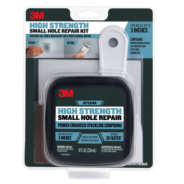 3M High Strength Small Hole Repair Kit, SHR-KIT
