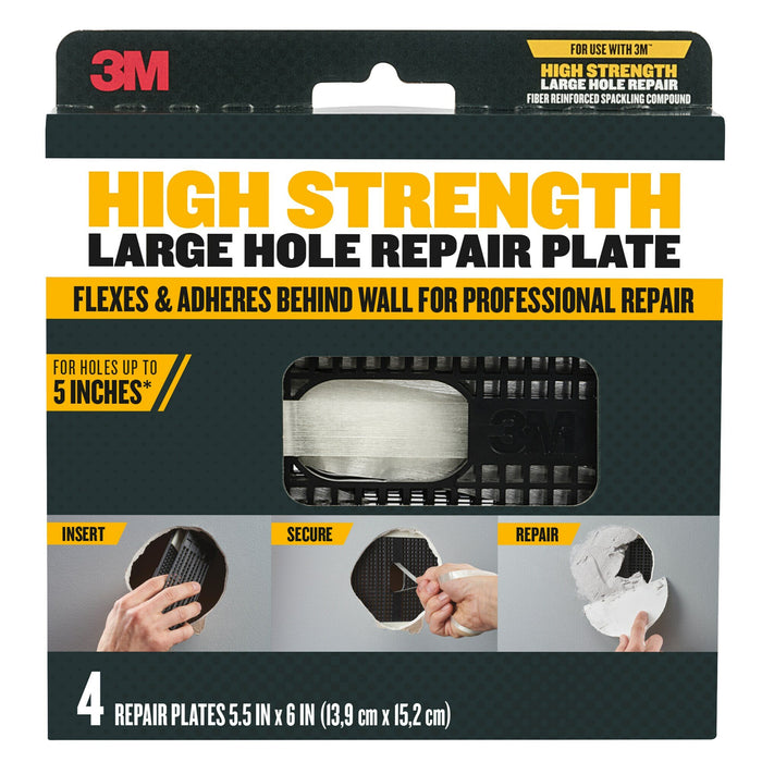3M High Strength Repair Plate, 4-pack, RP6IN-4PK