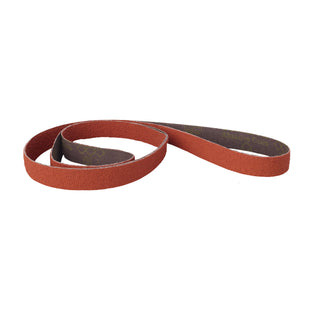 3M Cloth Belt 947D, 80 X-weight, 3/4 in x 18 in, Fabri-lok, Full-flex,Scallop B