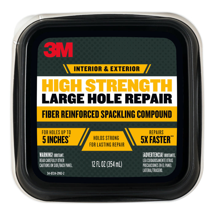 3M High Strength Large Hole Repair LHR-12-PC-12, 12 Oz