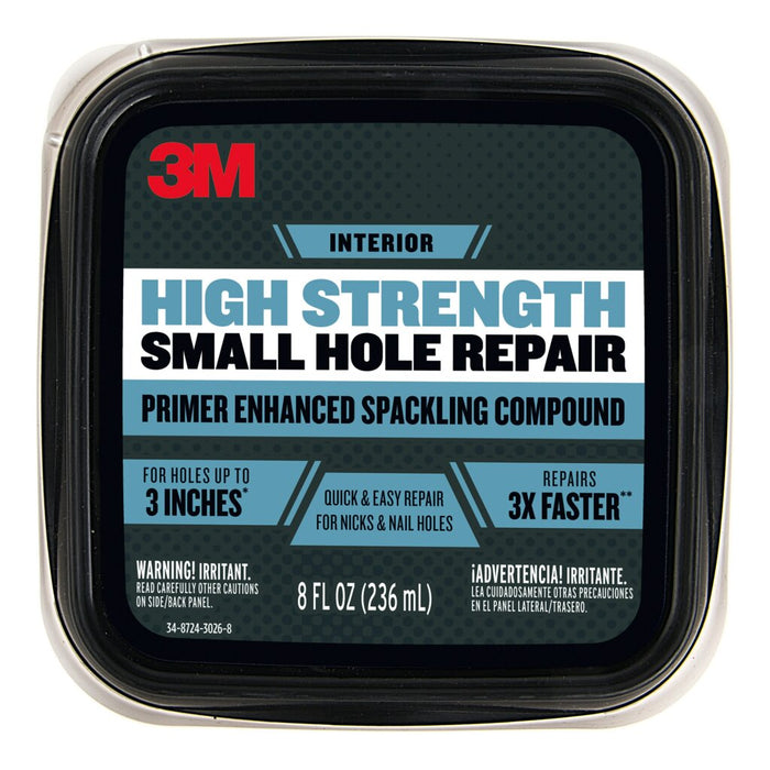 3M High Strength Small Hole Repair SHR-8-PC-12, 8 Oz