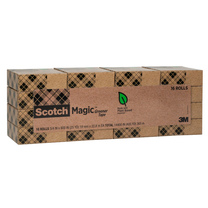 Scotch® Magic Greener Tape 812-16P, 3/4 In X 900 In (19 mm X 22,8 M)