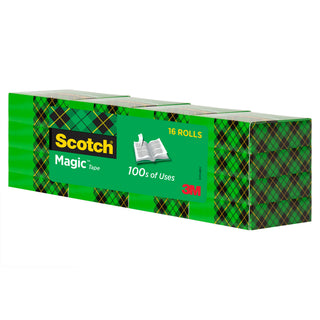 Scotch® Magic Tape 810K16, 3/4 In X 1000 In (19 mm X 25,4 M)