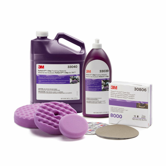 3M Perfect-It 1-Step Finishing Material, 33040, 1 gal (8.82 lb)