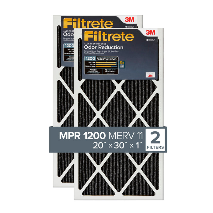 Filtrete Allergen Defense Odor Reduction Filter AOR22-2PK-1E