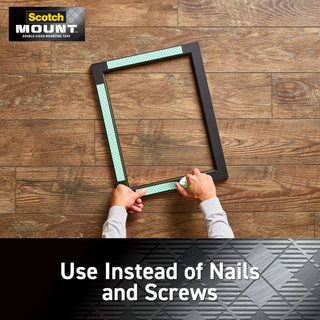 Scotch-Mount Indoor Double-Sided Mounting Tape 110H-DC, 1/2 in x 80 in