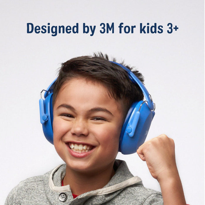 3M Kids Hearing Protection PKIDSB-BLU, Blue